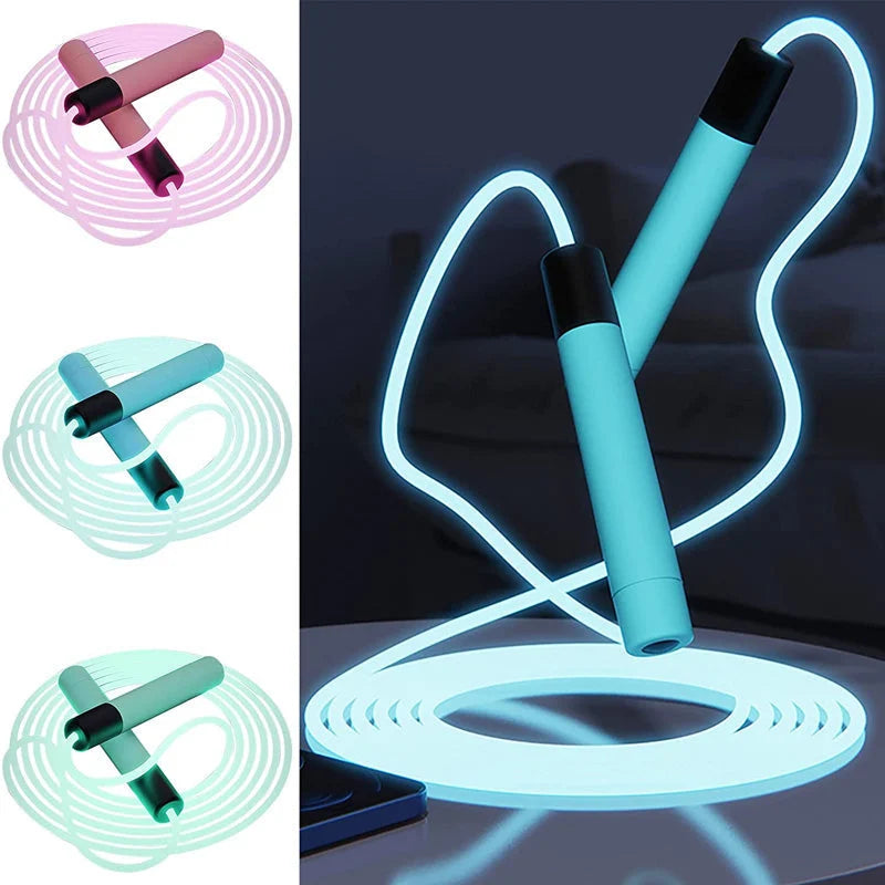 GlowFit - LED-Licht-Hüpfseil für Fitness und Spaß