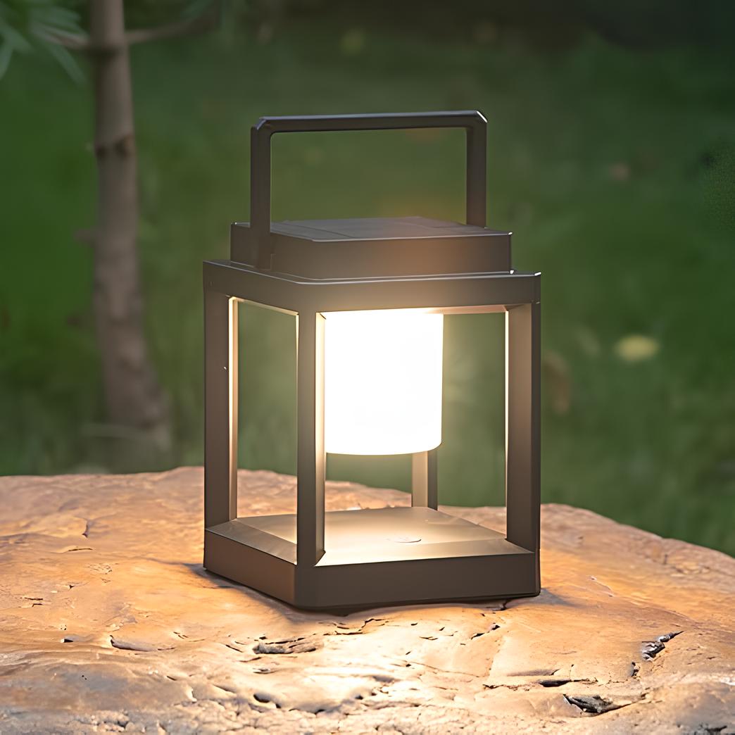 Lyssol Tragbare Solarlampe mit Verstellbarer Außenbeleuchtung