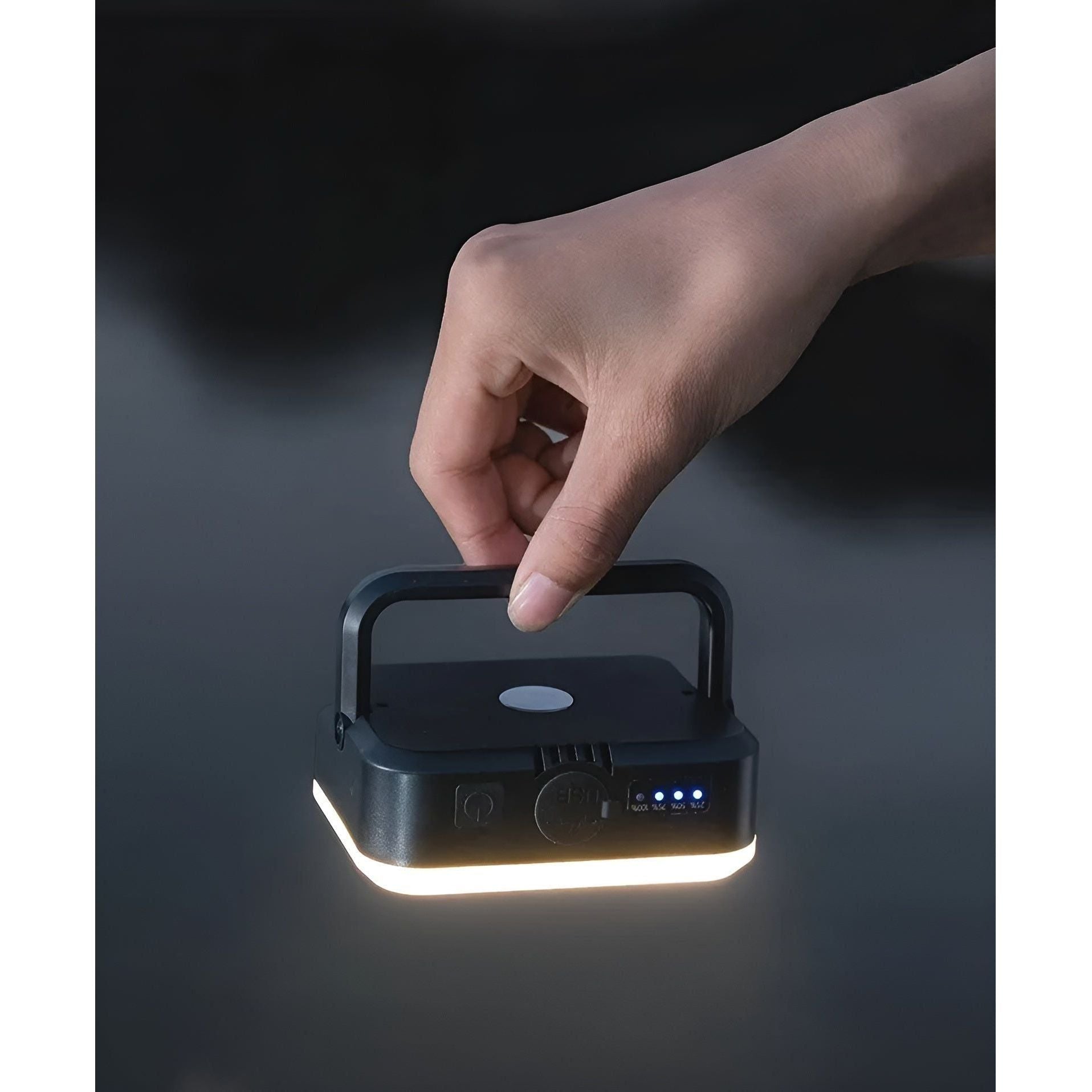 MagnaGlow – Magnetische wiederaufladbare LED-Lampe mit abgerundetem, kompaktem Design