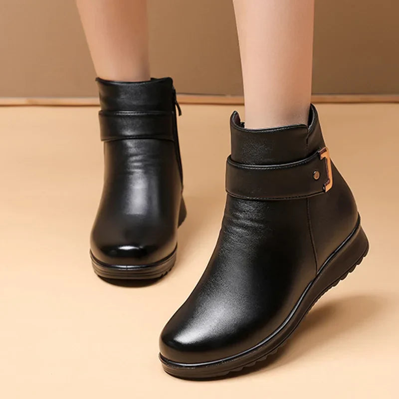 Isabella Orthopädische Stiefel mit elegantem Design und Fußgewölbestütze