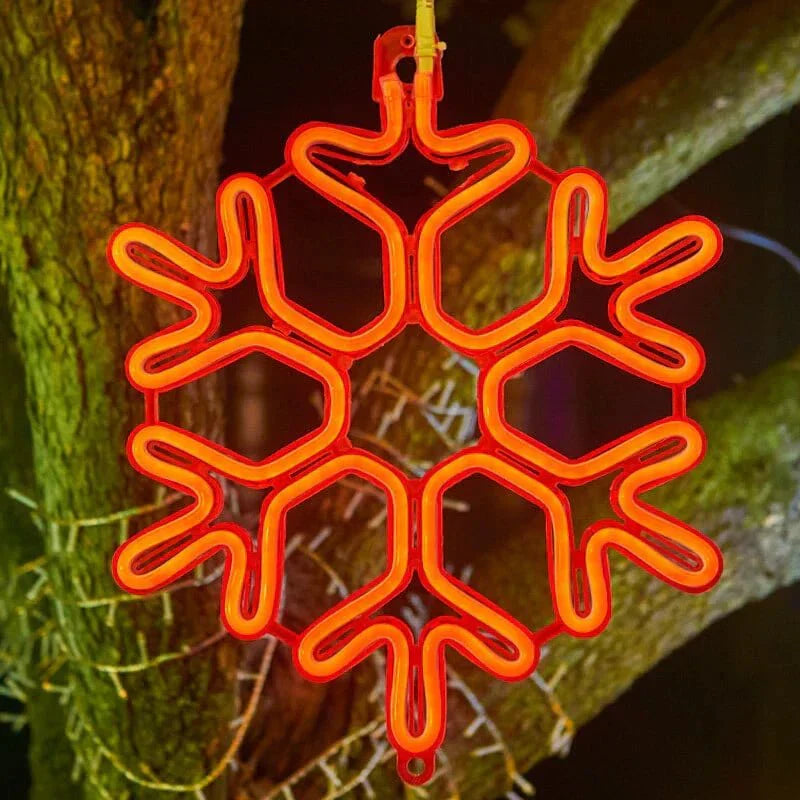 FrostLume Snefnug LED Lichterkette