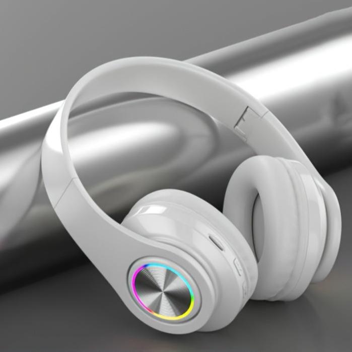 BassBuds Pro - Leichte kabellose Ohrhörer mit eingebautem Mikrofon und klappbarem Design