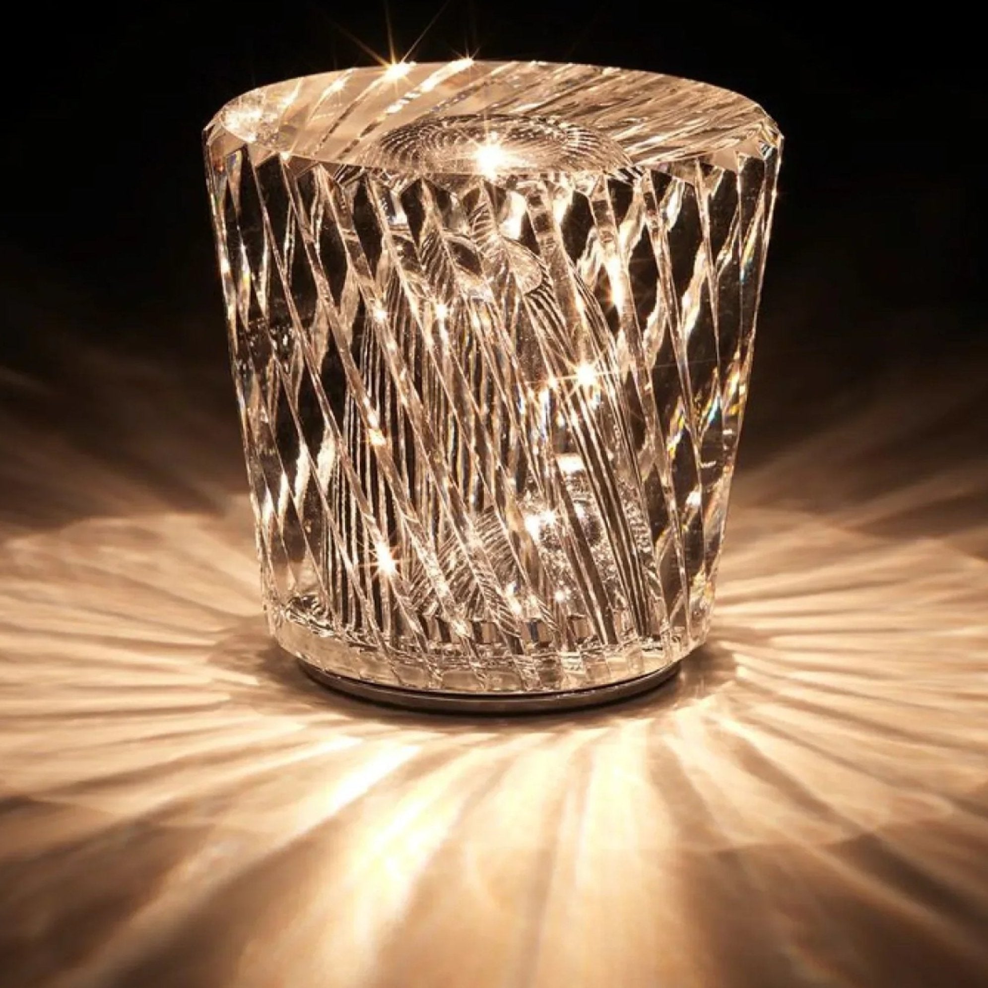 LED-Kristall-Lampe Diamond Glow