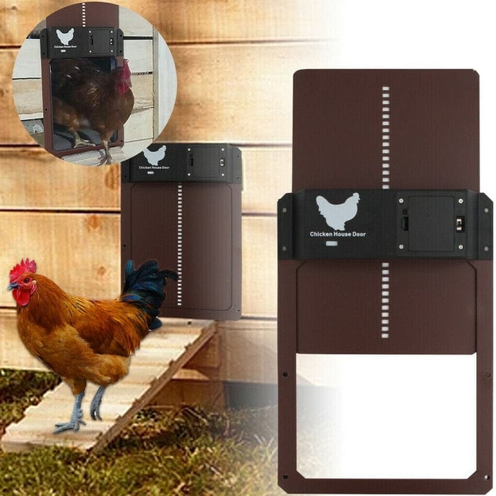 FarmGuard – Automatische Hühnerklappe für sicheren Stallzugang