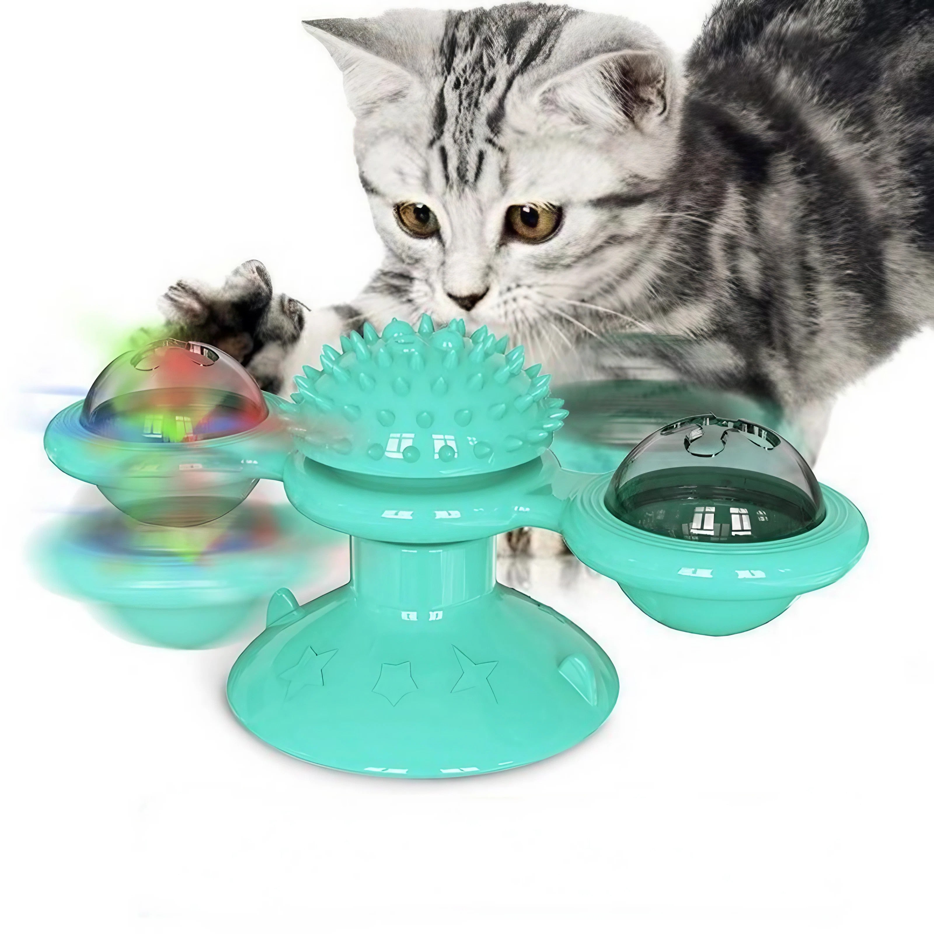 FriendlySpinnerDet ultimativer Katzenspielzeug für Spaß