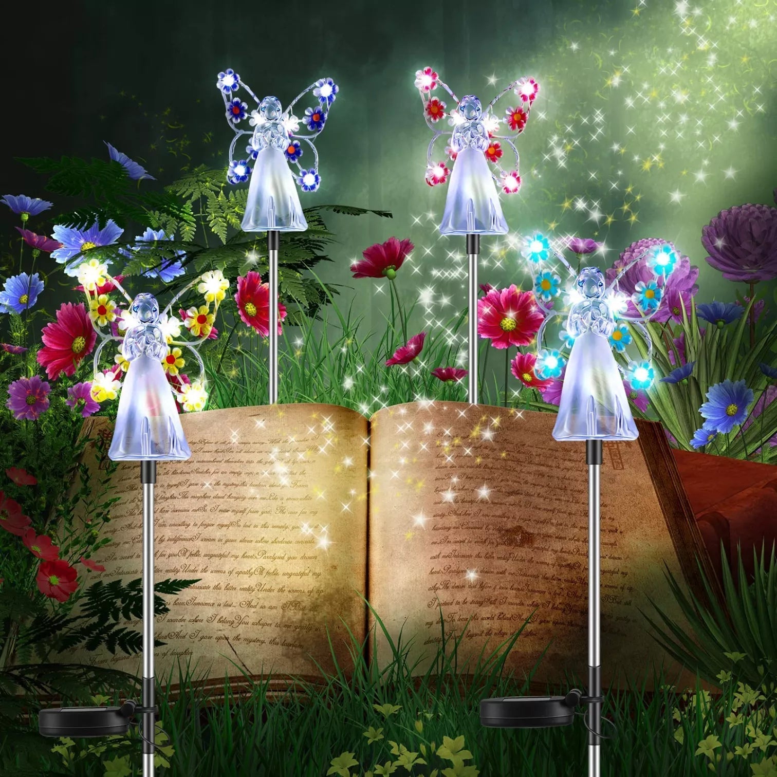 LumiWings Solarbetriebene Schmetterlingslichter – Zauberhafte Outdoor-Garten Dekoration