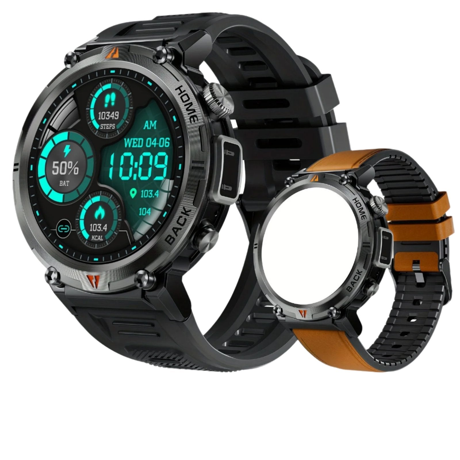 Leo - Taktische LED Fitness Smartwatch