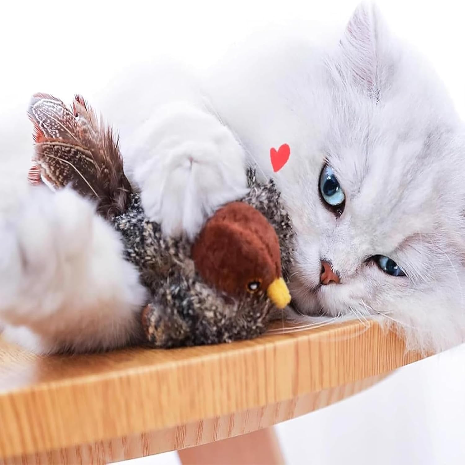 FugleVen Interaktives Katzenspielzeug mit realistischer Bewegung