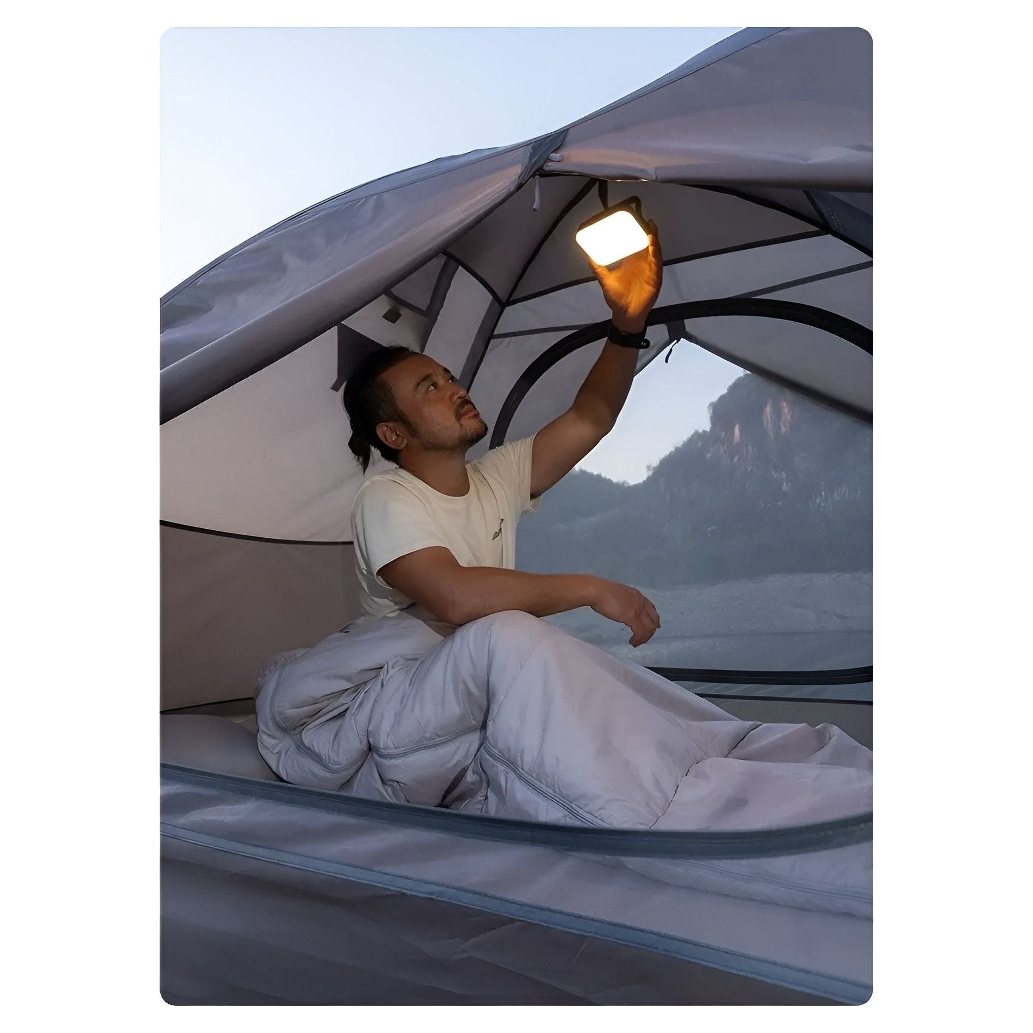 MagnaGlow – Magnetische wiederaufladbare LED-Lampe mit abgerundetem, kompaktem Design
