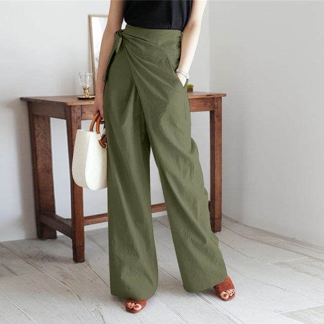 Marjorie | Trendy Hohe Taillen Wickelhose