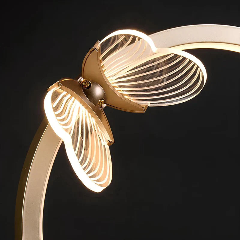 ButterGlow – Sommergeflügelte LED-Tischlampe für stilvolle Raumbeleuchtung