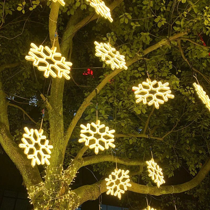 FrostLume Snefnug LED Lichterkette