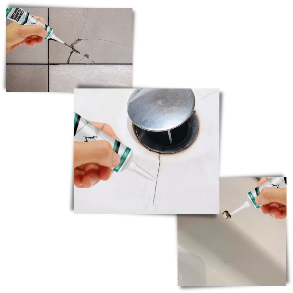 TileFix - Schnell trocknendes keramisches Fliesenreparaturset