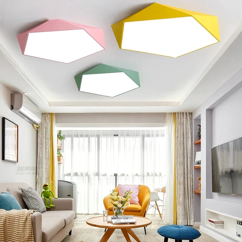 HexaGlow Moderne Loftleuchte – Stilvolles & Einzigartiges Design