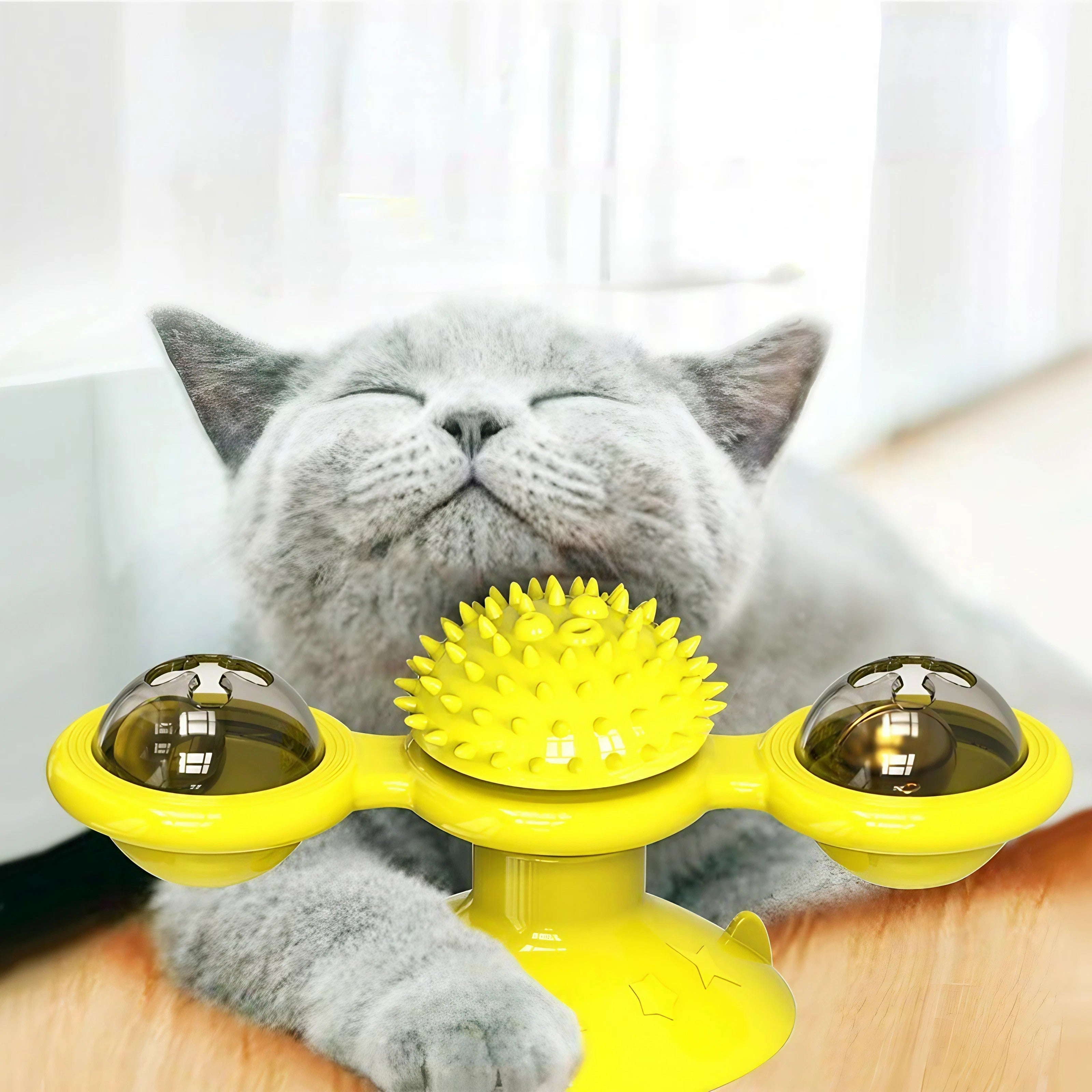FriendlySpinnerDet ultimativer Katzenspielzeug für Spaß