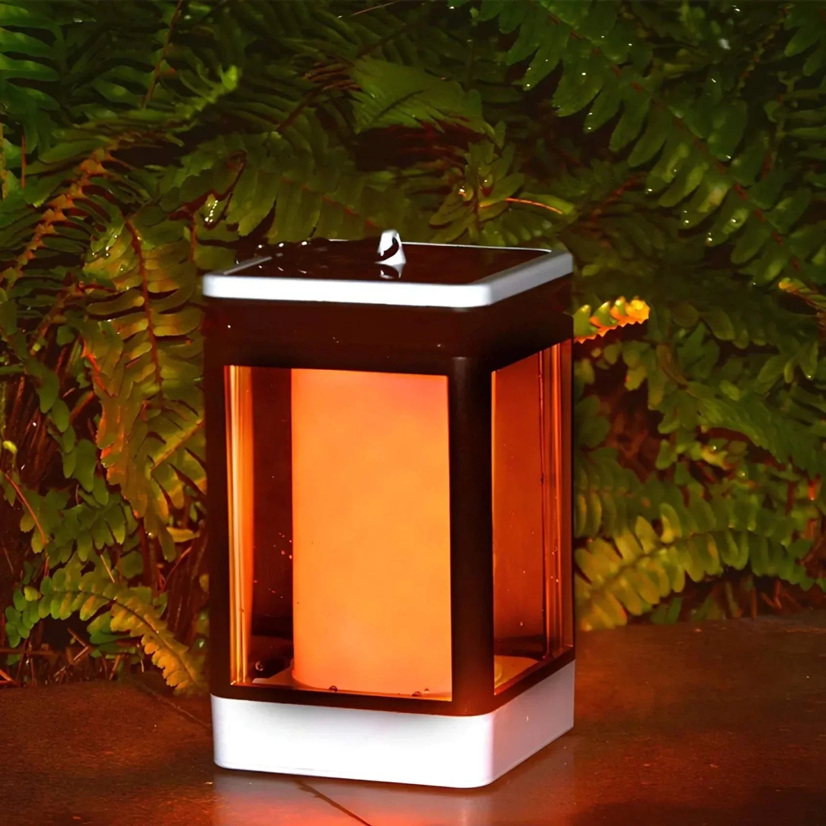 SolarGlow - Elegante Laterne für Außenlichter