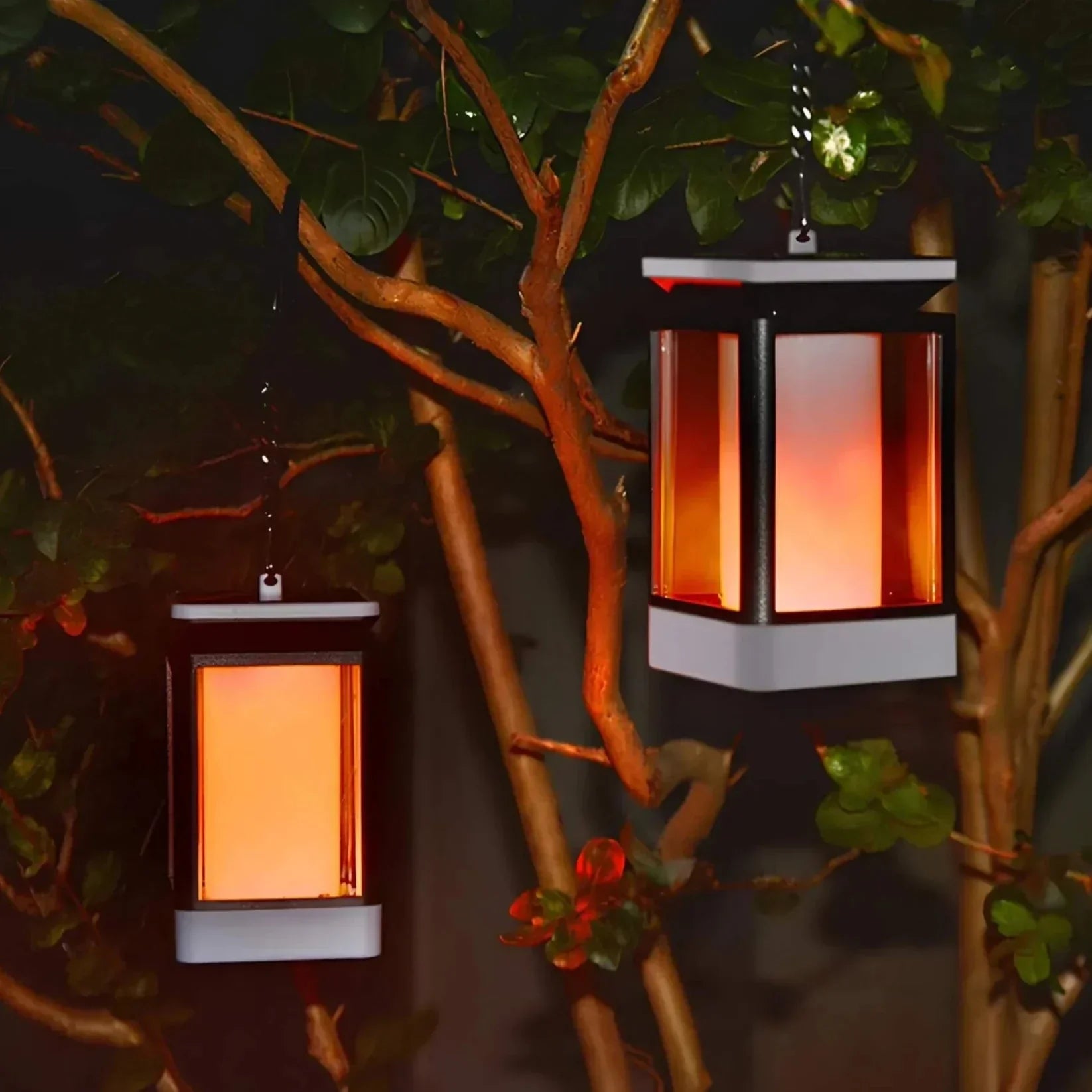 SolarGlow - Elegante Laterne für Außenlichter