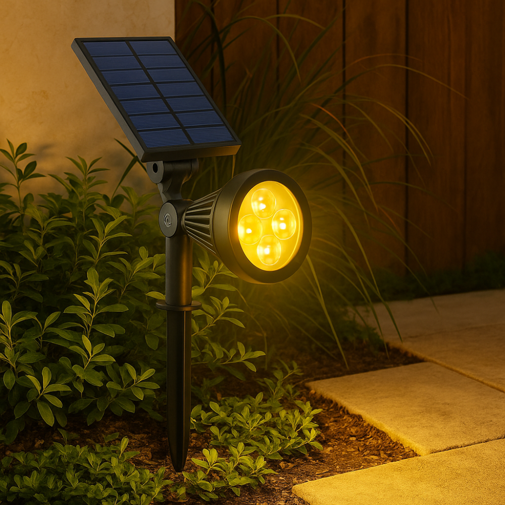SunFlex verstellbare Solarlampen für den Garten – Wetterfeste Außenbeleuchtung