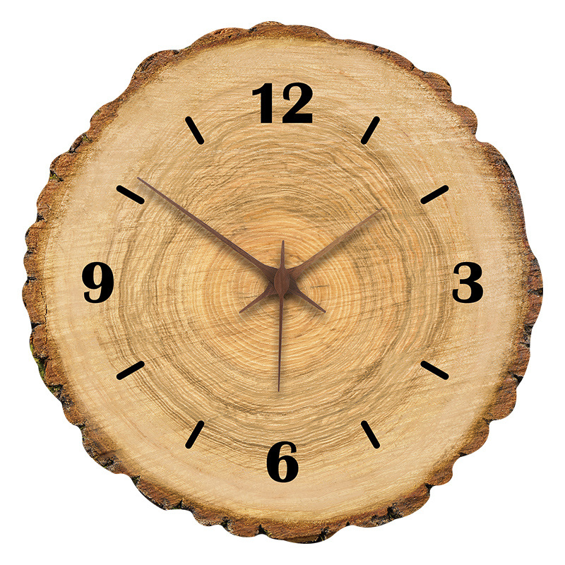 TimberTid Holz-Wanduhr – Zeitlose Eleganz für Ihr Zuhause