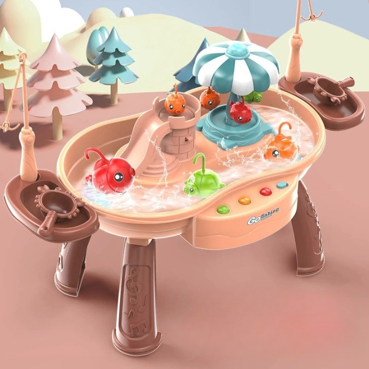 Tots’n’Trout – Vielseitige Fischspielfläche für Kinder Montessori-Spielzeug
