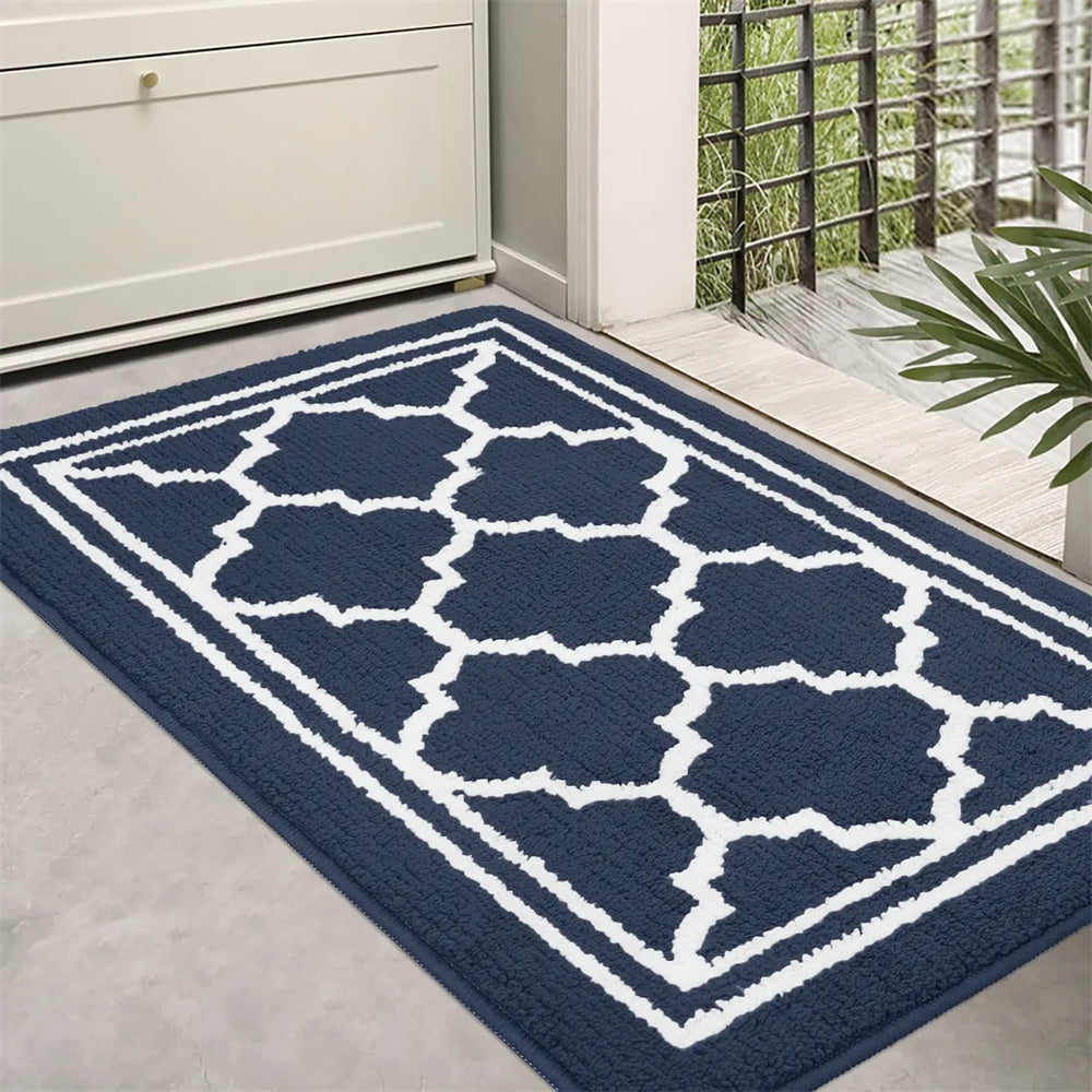 GeoLuxe Bereichsteppich – Modernes Design mit geometrischem Diamantmuster