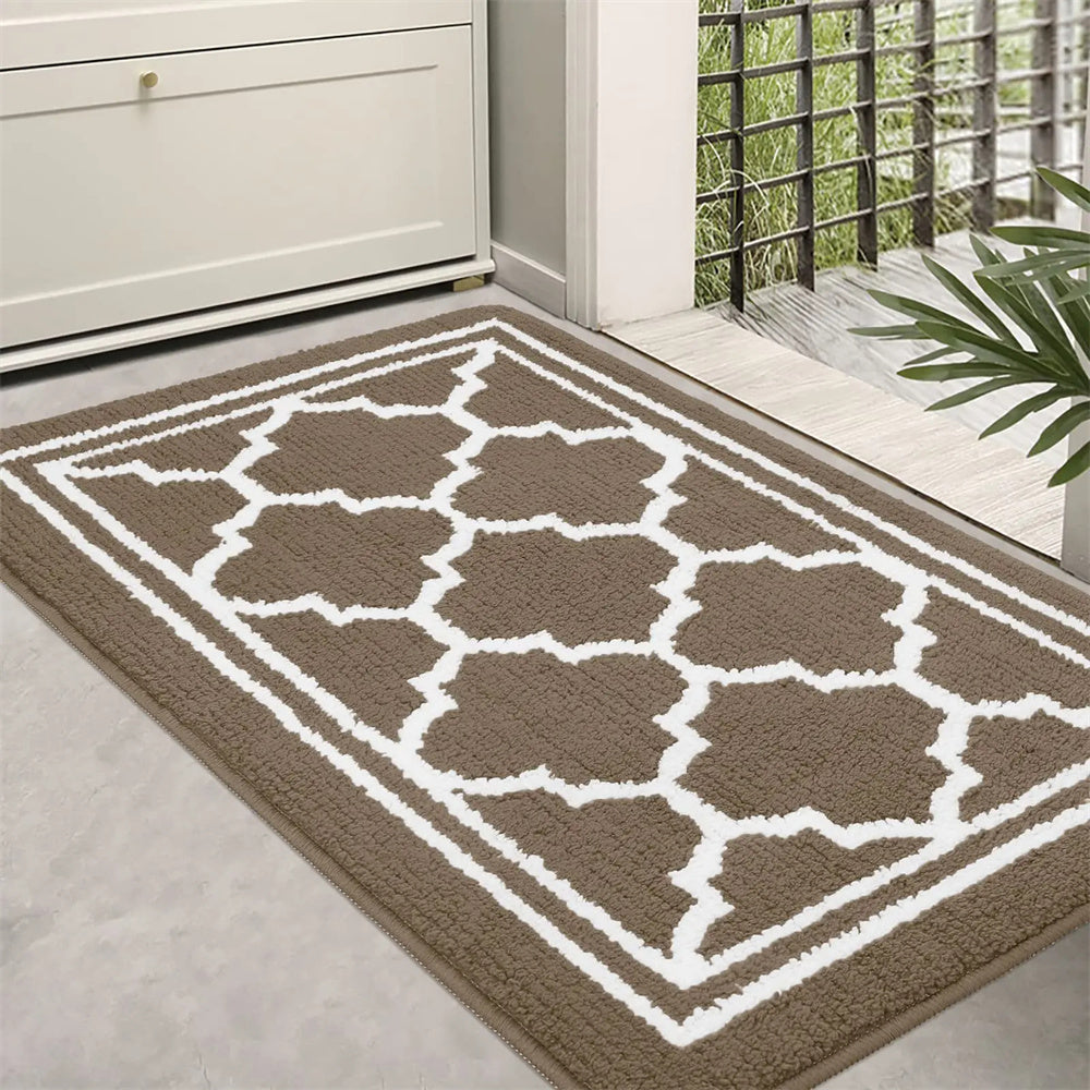 GeoLuxe Bereichsteppich – Modernes Design mit geometrischem Diamantmuster