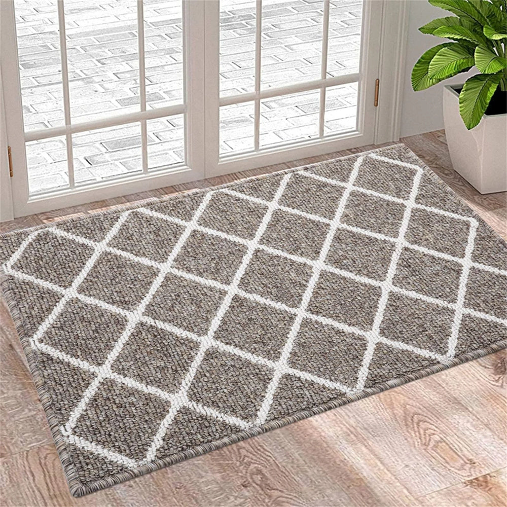GeoLuxe Bereichsteppich – Modernes Design mit geometrischem Diamantmuster