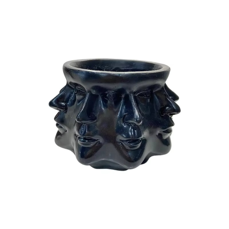 ArtFace 3D Keramische Pflanzenkübel – Modernes Gesicht Design Topf