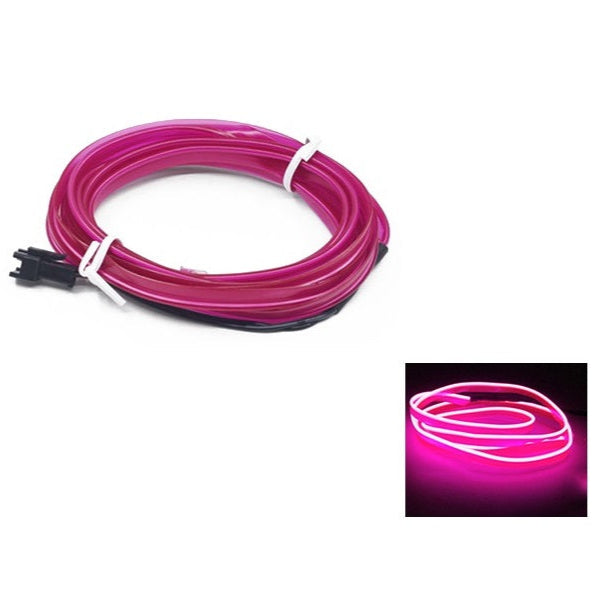 Flexibles RGB LED-Lichterband für Auto-Innenraum mit Musiksensor und Fernbedienung