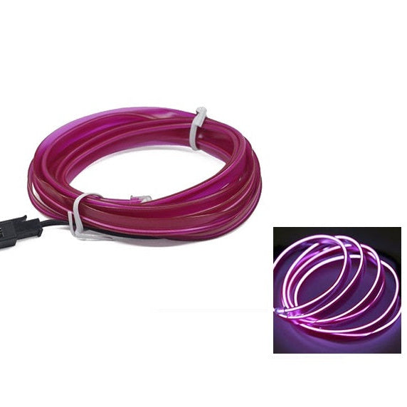 Flexibles RGB LED-Lichterband für Auto-Innenraum mit Musiksensor und Fernbedienung