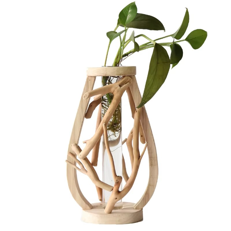 BranchForm Trævase – Künstlerisch inspiriertes Holzdesign
