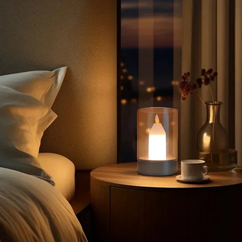 GlowFlicker - Realistische LED-Lampe mit Flammenteffekt