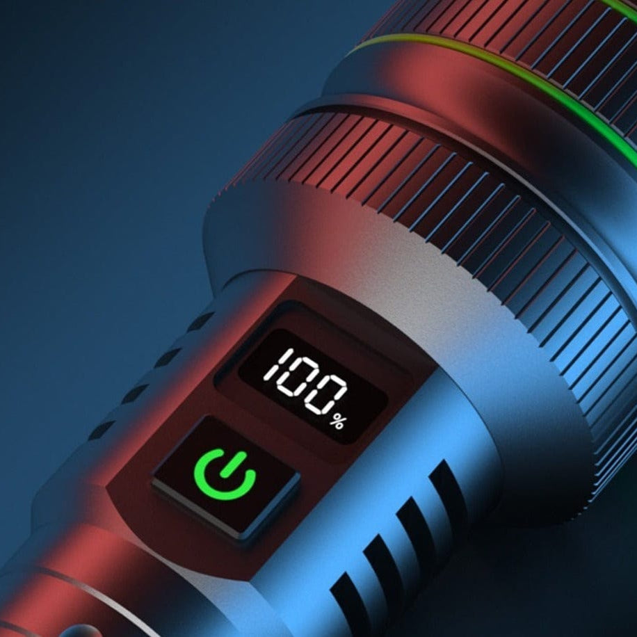 LumaForce - Ultra-leistungsstarker wiederaufladbarer taktischer Taschenlampe