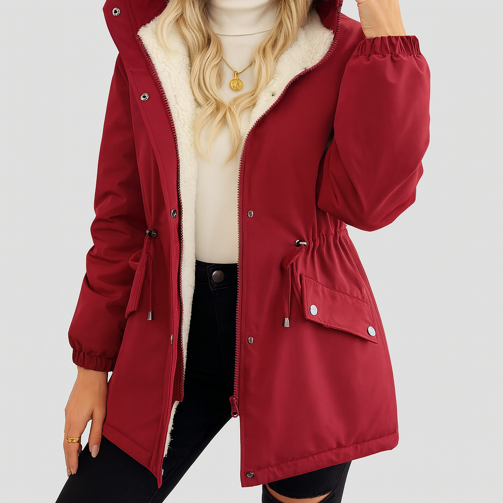 Bellona | Robuste Damen-Winterjacke mit Kapuze