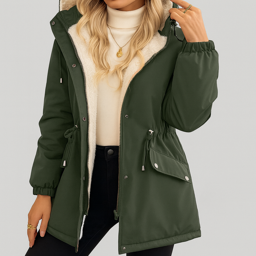 Bellona | Robuste Damen-Winterjacke mit Kapuze