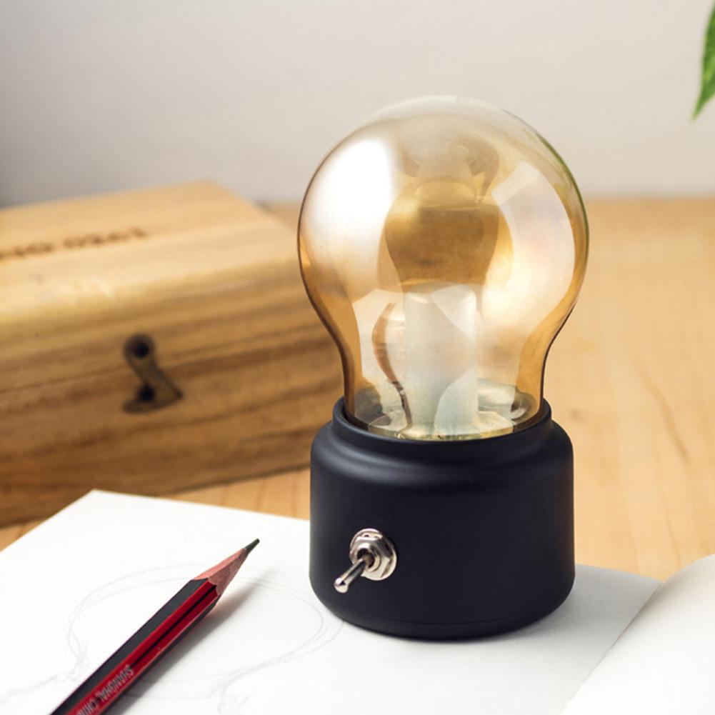 Nostalume Tragbare Tischlampe – Vintage-Design mit moderner Flexibilität