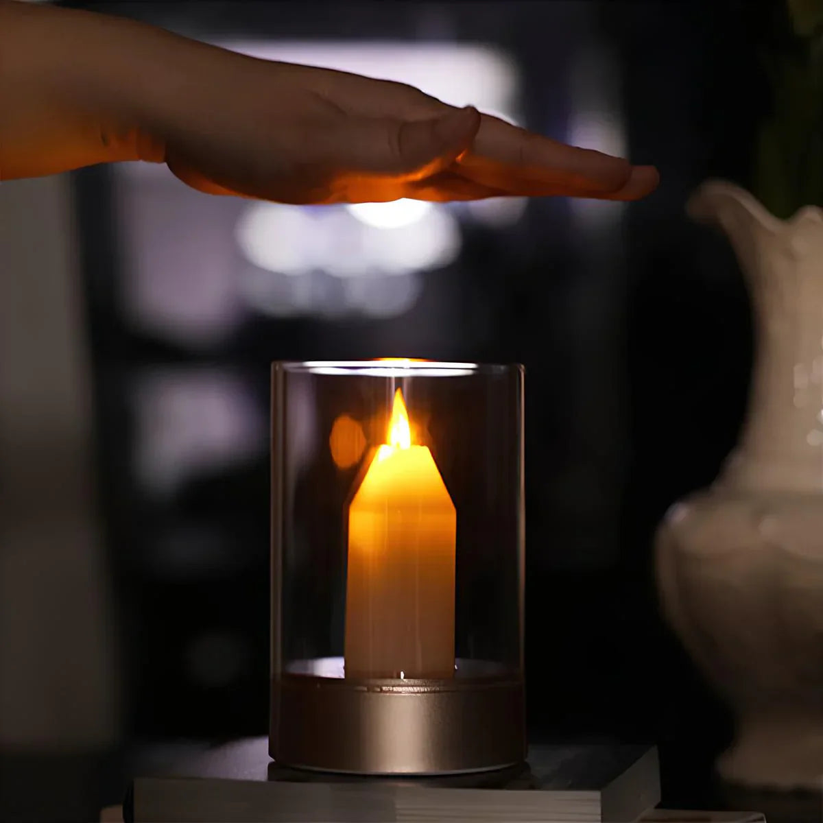 GlowFlicker - Realistische LED-Lampe mit Flammenteffekt