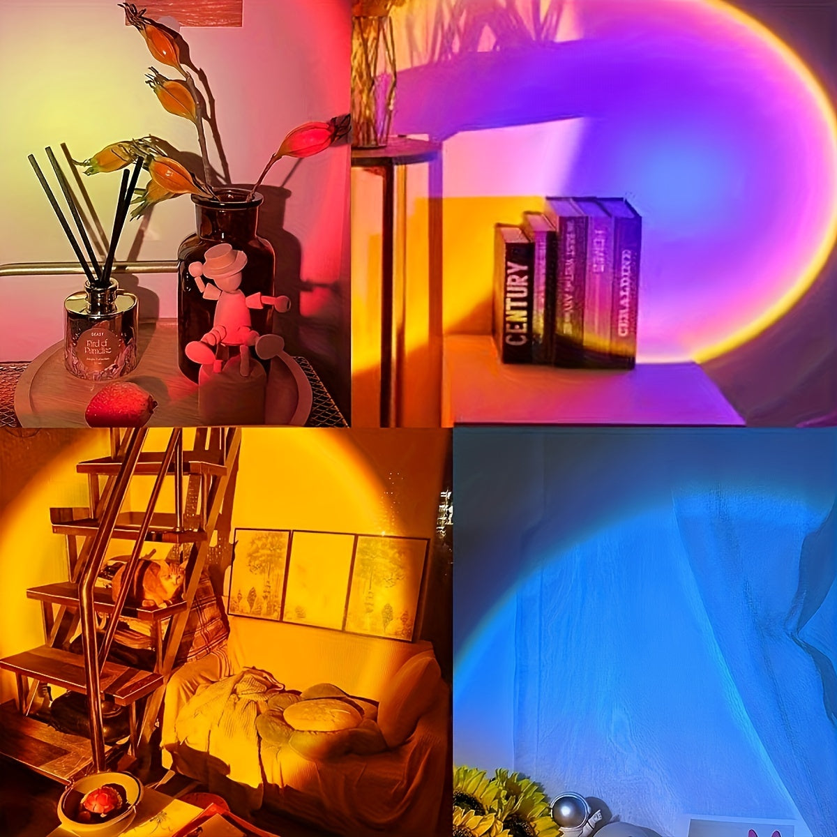 LumiSpectra – Farbwechselnde Fernbedienung Projektionslampe