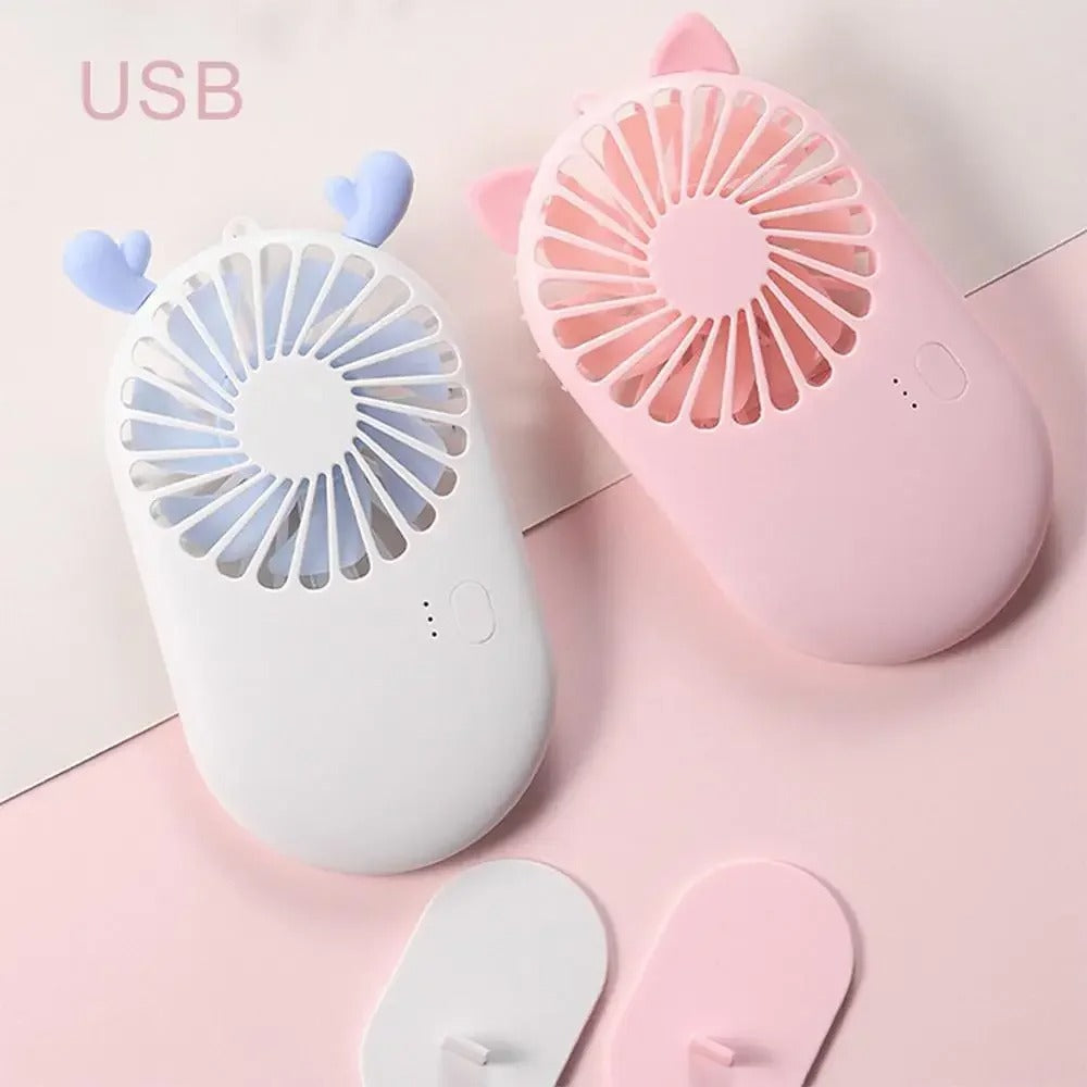 CoolFlow Tragbarer USB Wiederaufladbarer Handventilator