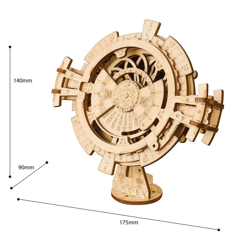 Ewiger Kalender Holzpuzzle