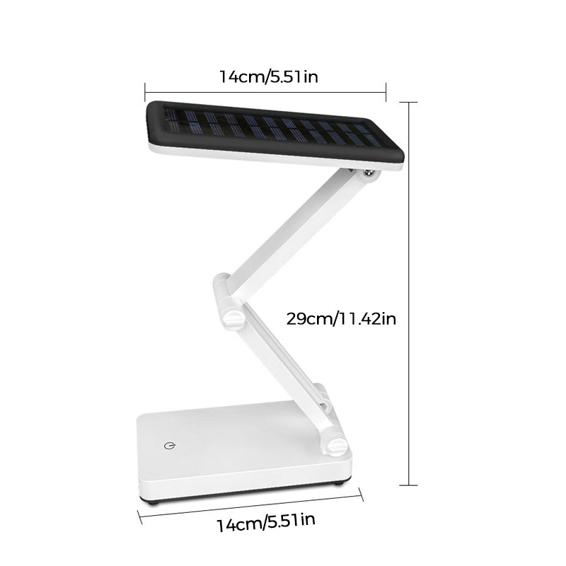 SolarFlex – Faltbare LED-Lampe mit einstellbarer Helligkeit und Solarladung
