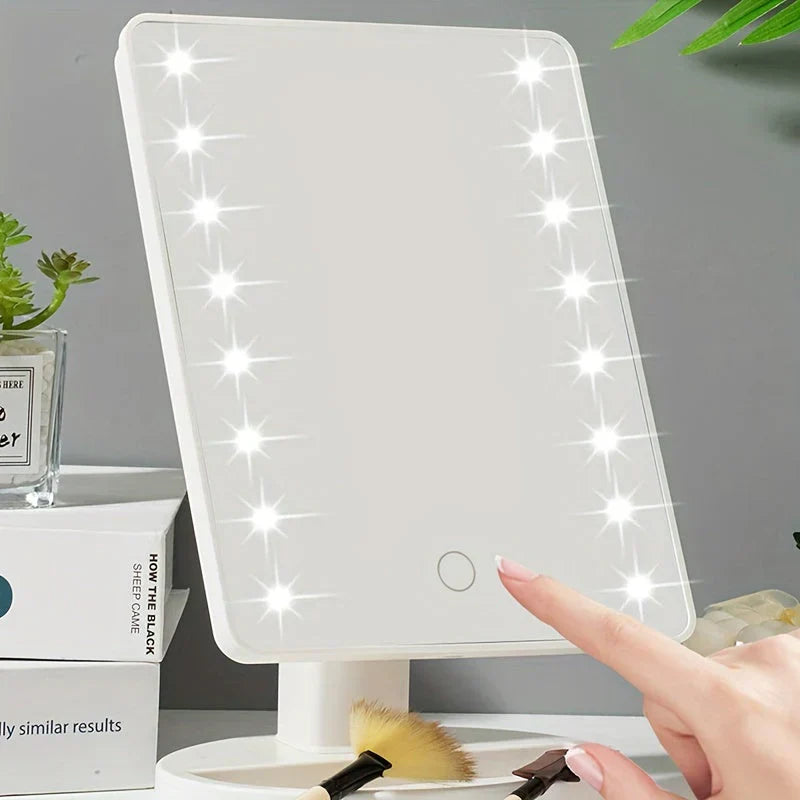 LumiTouch LED Make-up Spiegel mit Touch-Steuerung – Perfekte Beleuchtung für makelloses Make-up