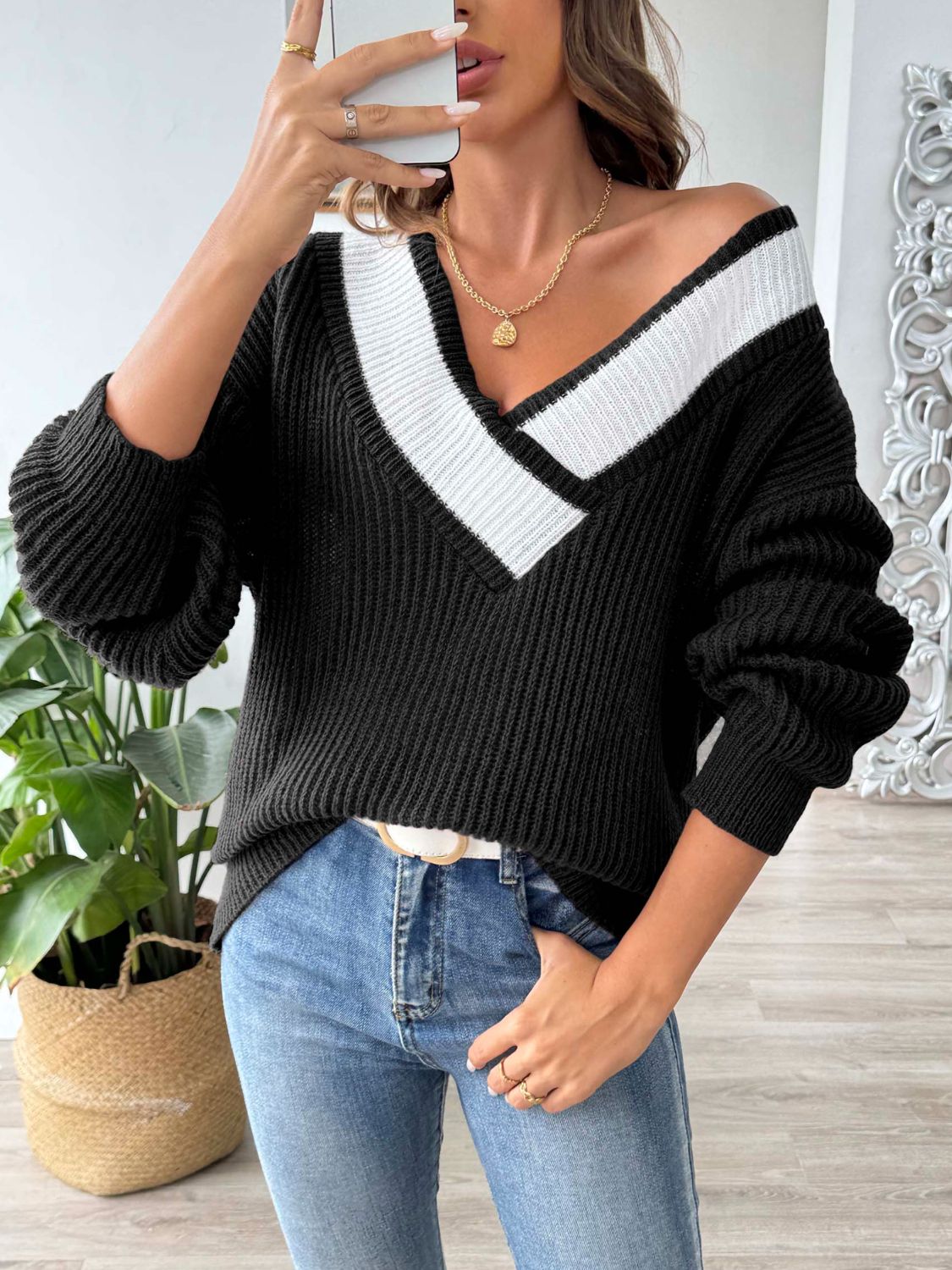 Sophia Weiche und Lässige Langärmlige Pullover – Ultimativer Komfort & Stil