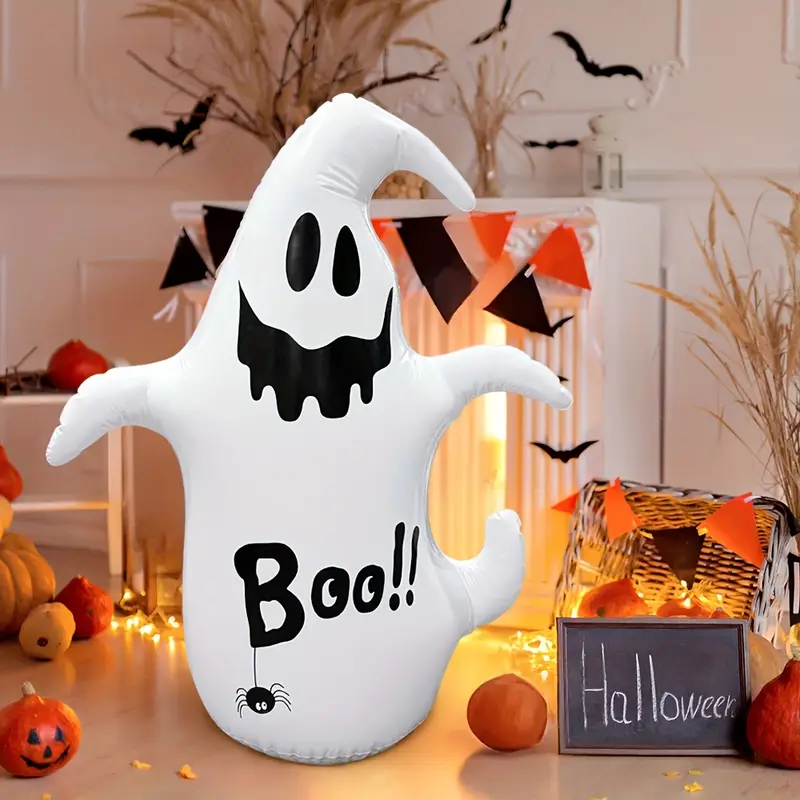 Aufblasbares Halloween-Geist – Hohes Außen-Dekorationsstück