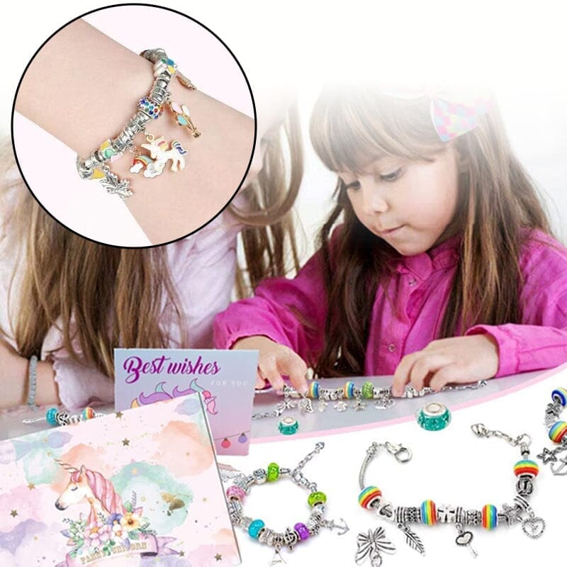 DIY Charms-Armband für Mädchen