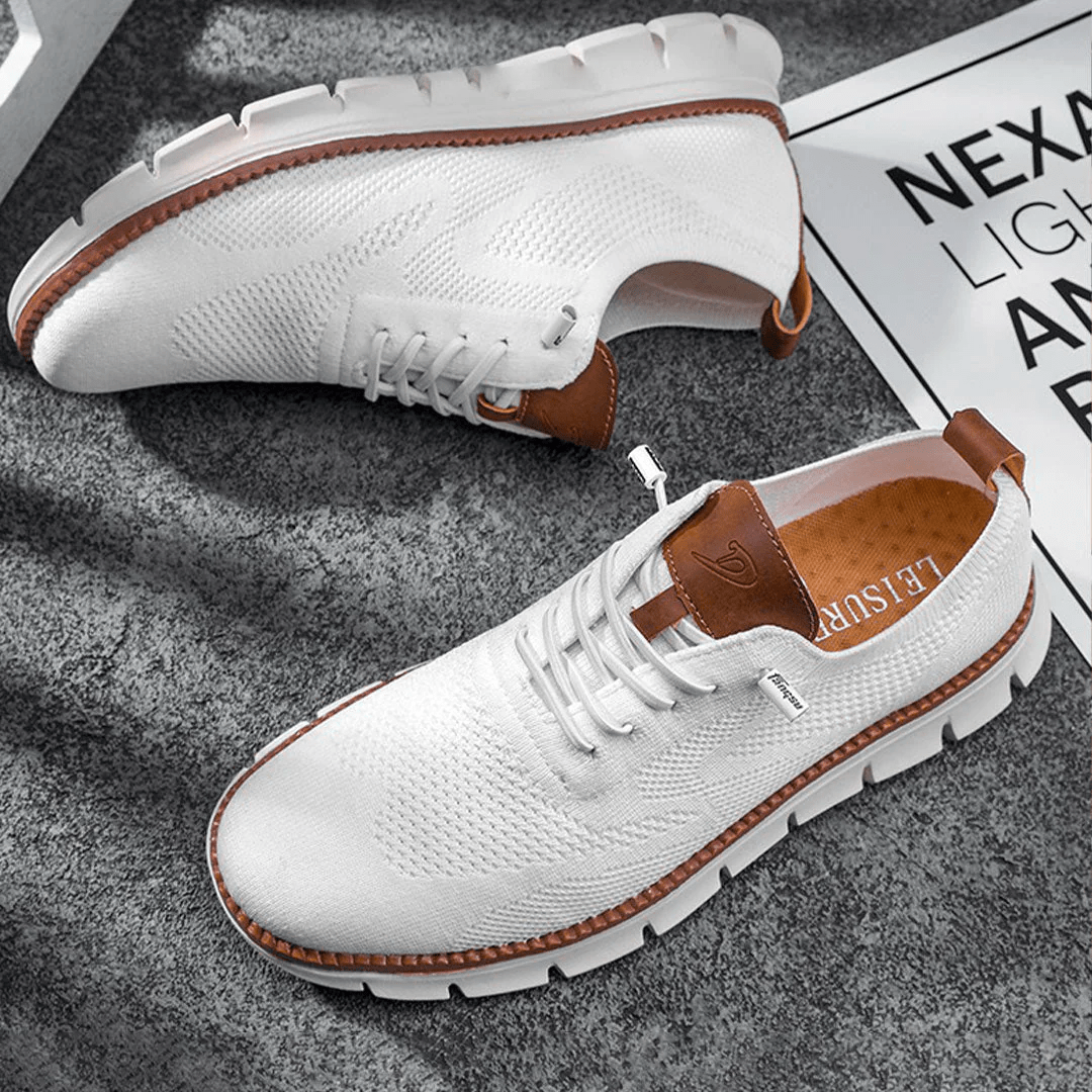 Leichte und atmungsaktive elegante Sneakers für Männer mit Anti-Rutsch-Design