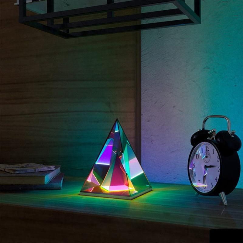 LumiCube Moderne Tischlampe – Magisches Licht für Jede Stimmung