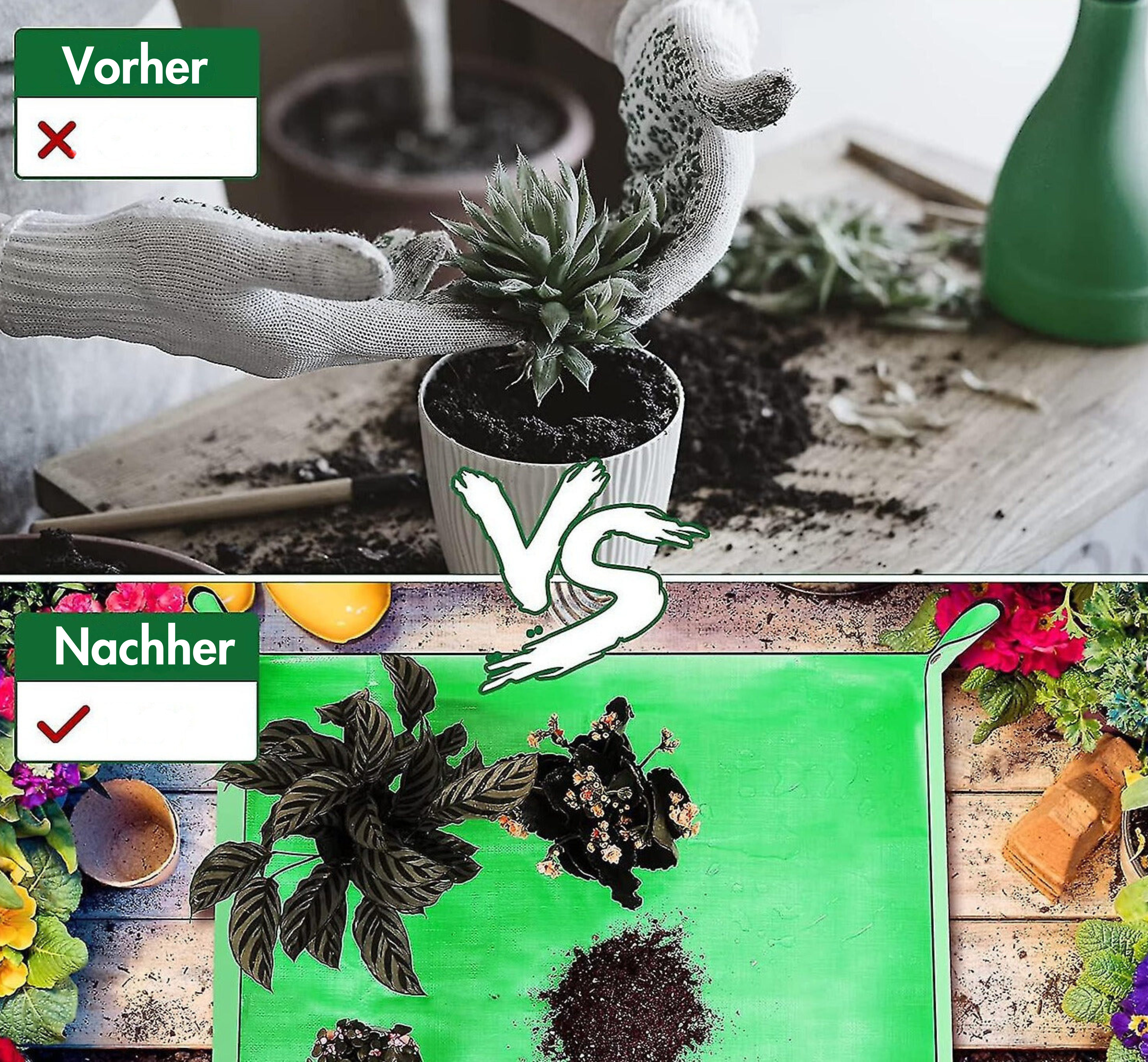 Max GardenGuard Pflanzmatte – Rostfreie Gartenlösung