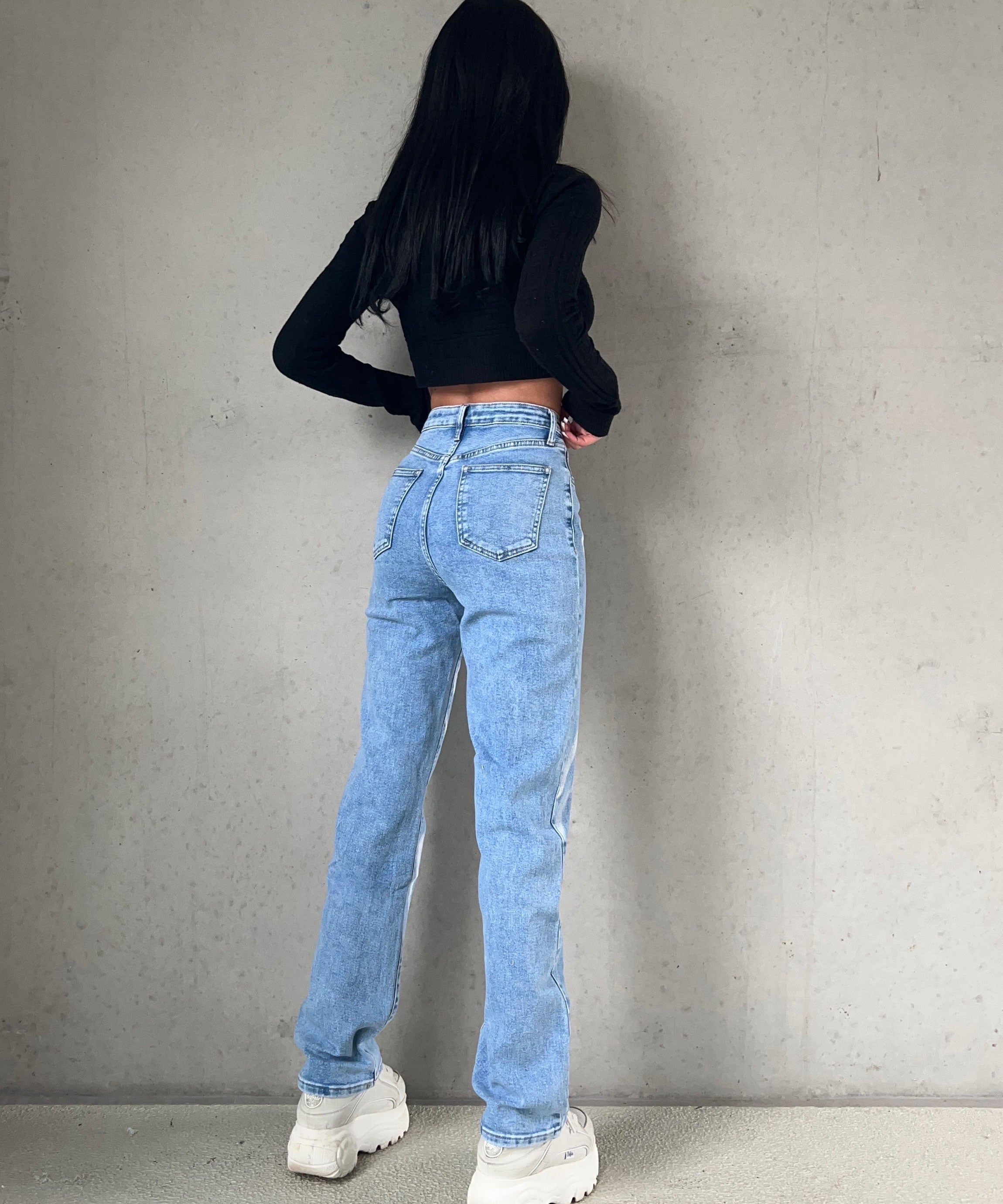 Mandy - Gerade geschnittene Jeans