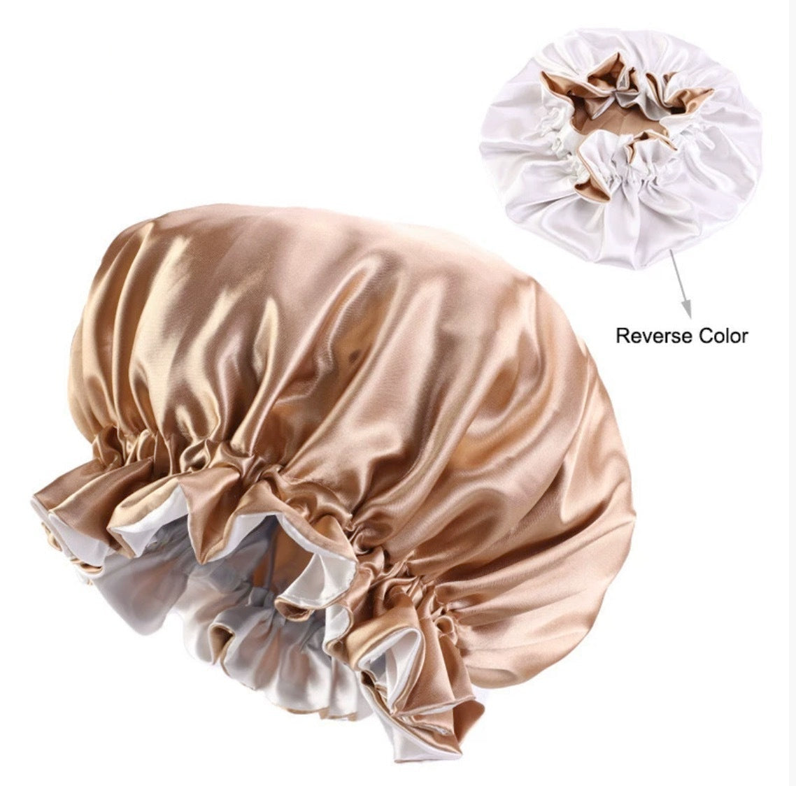 Helen - Stilvolle Satin Schlafhaube